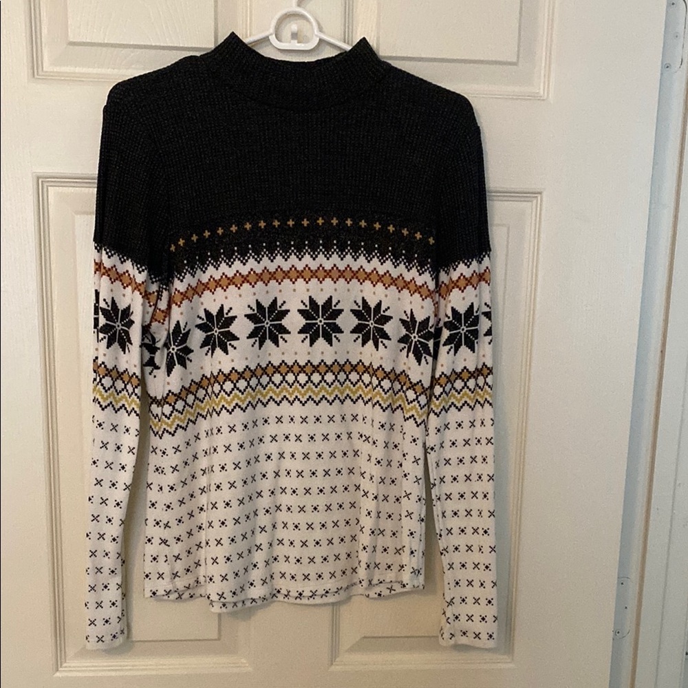 Maurices Charcoal Knit Sweater